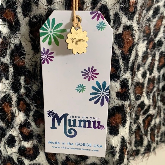 Show Me Your MuMu Ricki Tank Fuzzy Cheetah Size M - Picture 5 of 5
